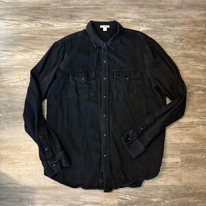 Fashion Nova Denim Button Down